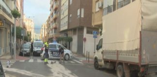 Accidente de trafico en la calle Ancha de Motril