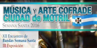 El 6 de marzo se celebrará el XII encuentro de bandas de Semana Santa y la III exposición cofrade