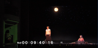 La compañía Umbriel Teatro representó el sábado en el Calderón la obra Soliloquio de grillos