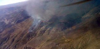 Dos personas detenidas como supuestas autoras de dos incendios forestales en Molvízar y Lentejí