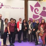 Motrileños acompañando a Laura Díaz en la entrega de premios del PSOE-A Clara Campoamor