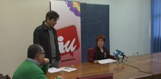 Izquierda Unida comienza una campaña de apoyo y promoción al comercio tradicional ante los proyectos para implantar grandes superficies en el municipio