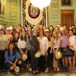 Foto de Familia de la visita alumnos de intercambio franceses-1