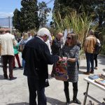 Stand de la Oficina de Turismo informando sobre Motril a los representantes de las agencias de viajes