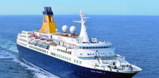 El ‘Saga Pearl II’ será el primero de los siete cruceros que el puerto motrileño recibirá en abril