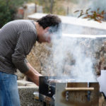 Barbacoa fuego