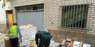 600 KILOS DE PESCADO DECOMISADO POR LA GUARDIA CIVIL