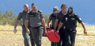 Rescatado un piragüista accidentado frente a Castell de Ferro