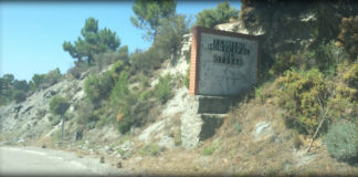 Rescatada en helicóptero una mujer tras caer a un terraplén de cuatro metros en Otívar