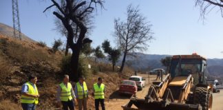 Abierta al tráfico la carretera entre Motril y Lújar