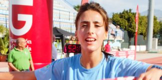 La atleta motrileña Claudia Estévez (CA Playas de Castellón) regresa a lo grande