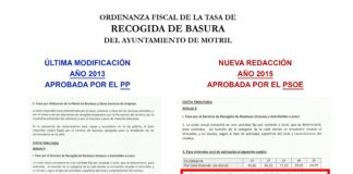El Partido Popular afirma que la marcha atrás dada por el gobierno en la basura de los cortijos es insuficiente