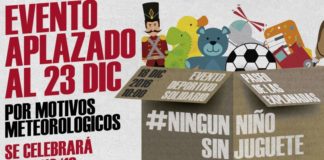 La previsión de lluvia aplaza el maratón deportivo ‘Ningún niño sin juguete’ y lo traslada al viernes junto a la San Silvestre