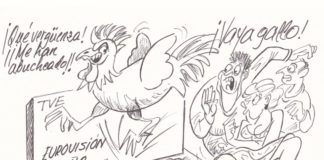 El humor de Vallecillos en Eurovision