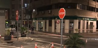 Escape de gas en el centro de Motril