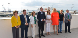 Susana Díaz reivindica en Motril las inversiones en el Corredor Mediterráneo que necesitan los puertos andaluces