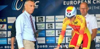 El almuñequero Carlos Rodríguez, el mejor español en la contrarreloj júnior del Campeonato de Europa