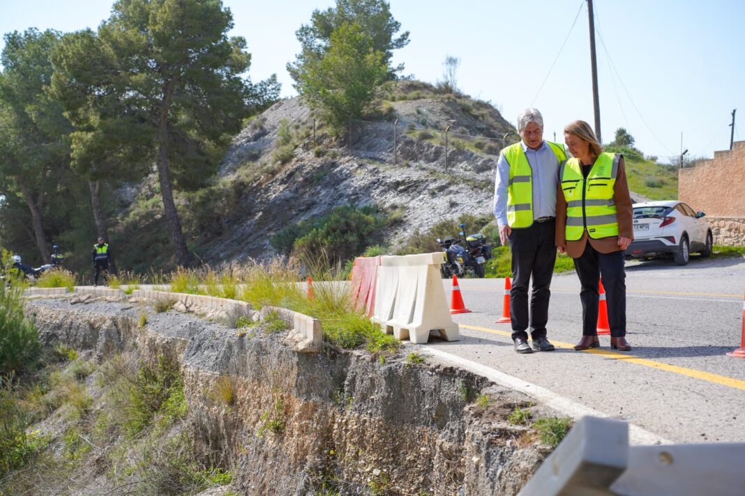 Obras carretera la Gorgoracha
