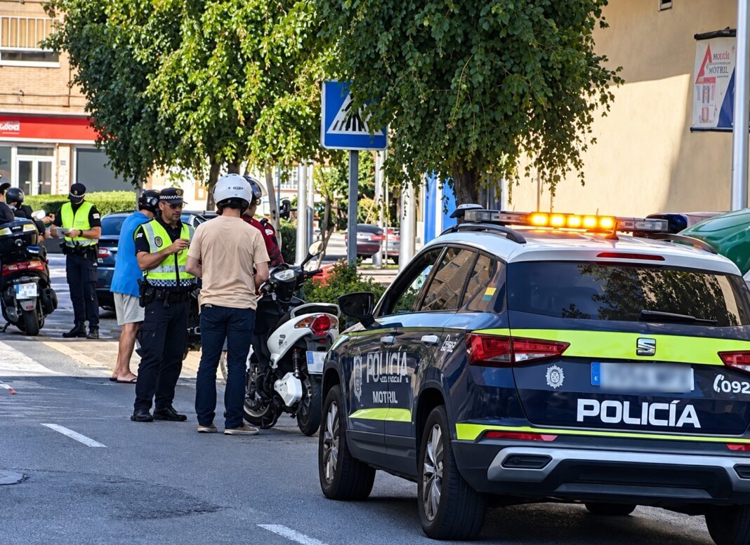 Policia Local punto verificaión